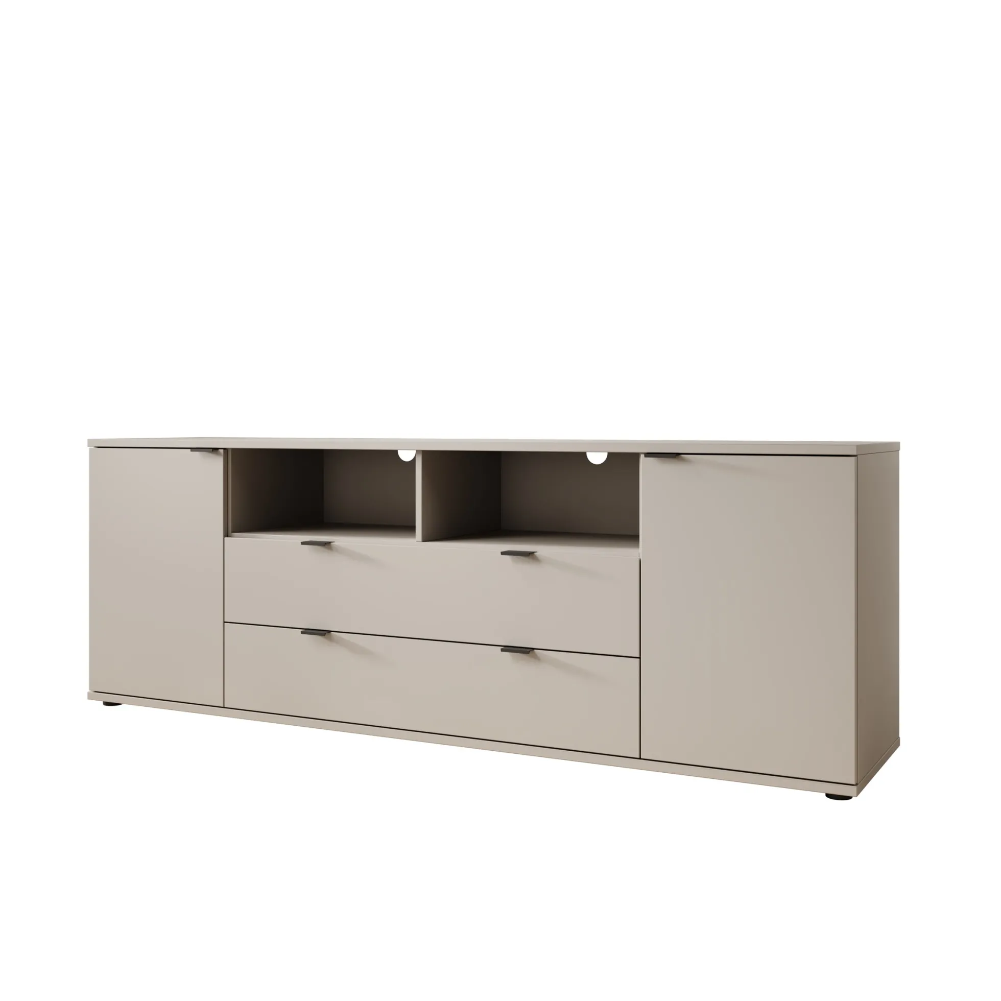 Galeno - TV-Meubel - Beige - 180x41x63 cm