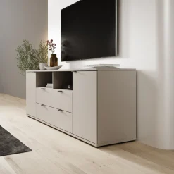 Galeno - TV-Meubel - Beige - 180x41x63 cm