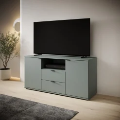 Galeno - TV-Meubel - Groen - 130x41x63 cm