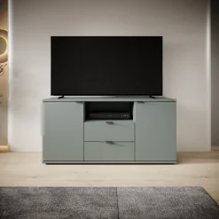 Galeno - TV-Meubel - Groen - 130x41x63 cm