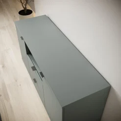 Galeno - TV-Meubel - Groen - 130x41x63 cm