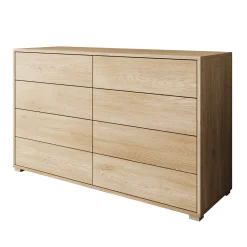 Gideon 2 - Ladekast - Eikenpatroon - 120x41x93 cm