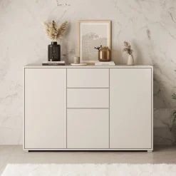 Gideon - Dressoir - Beige - 141x41x93 cm