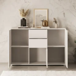 Gideon - Dressoir - Beige - 141x41x93 cm