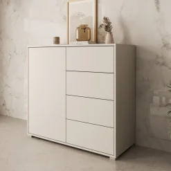 Gideon - Dressoir - Beige - 100x41x93 cm