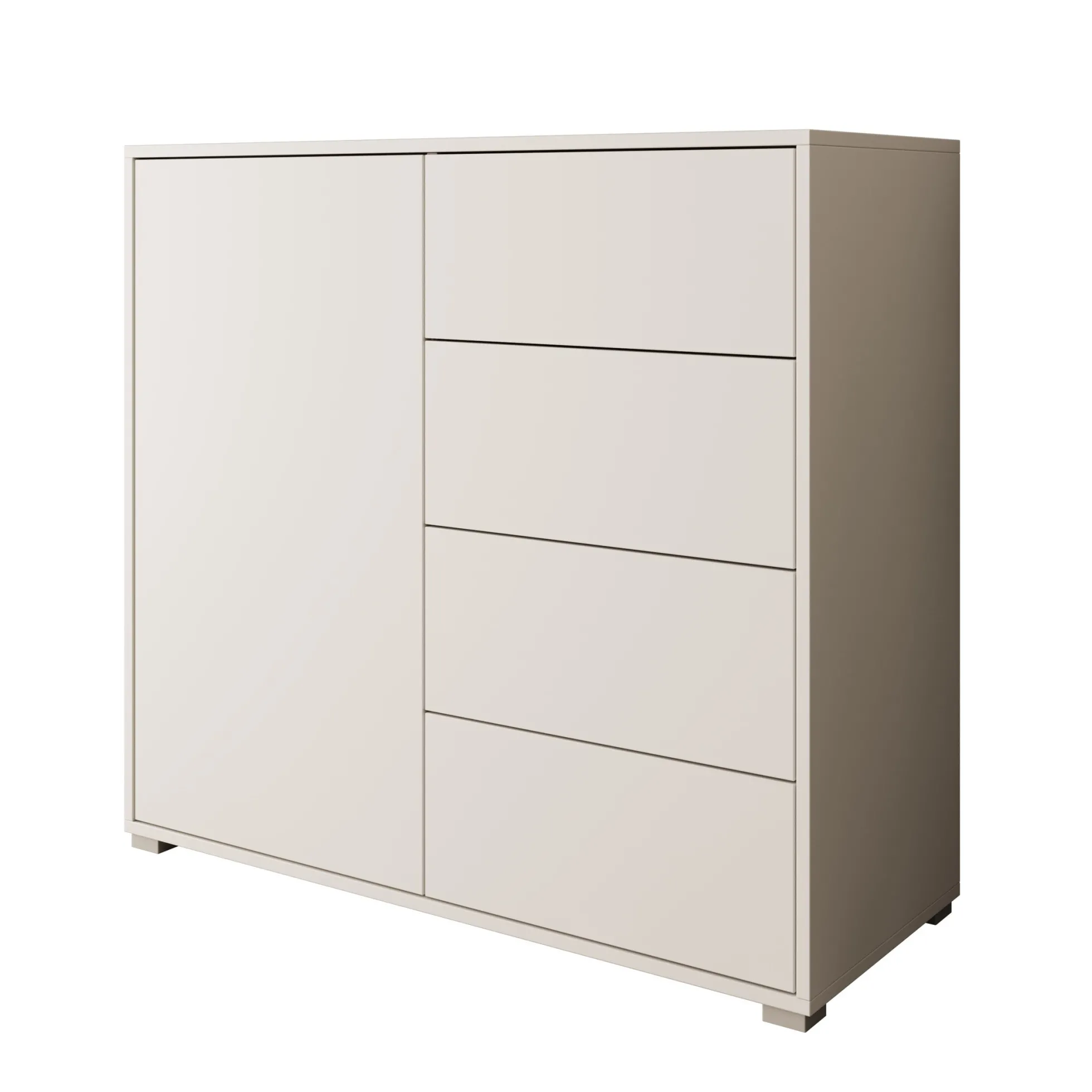 Gideon - Dressoir - Wit - 100x41x93 cm
