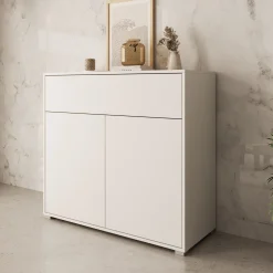 Gideon - Dressoir - Wit - 100x40x93 cm