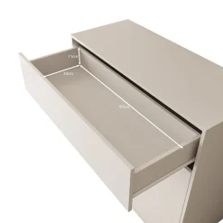 Gideon - Dressoir - Wit - 100x40x93 cm