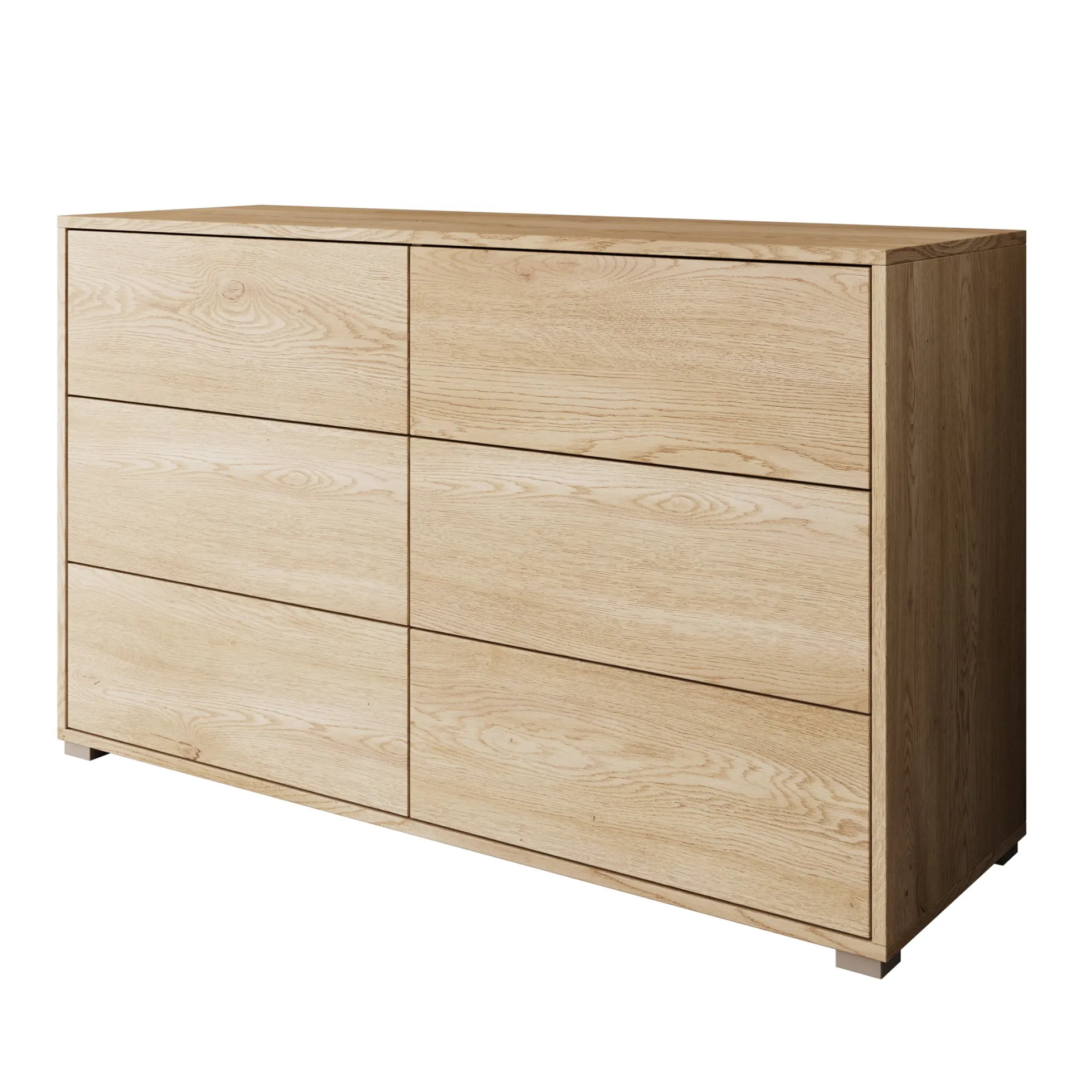 Gideon - Ladekast - Eikenpatroon - 120x41x73