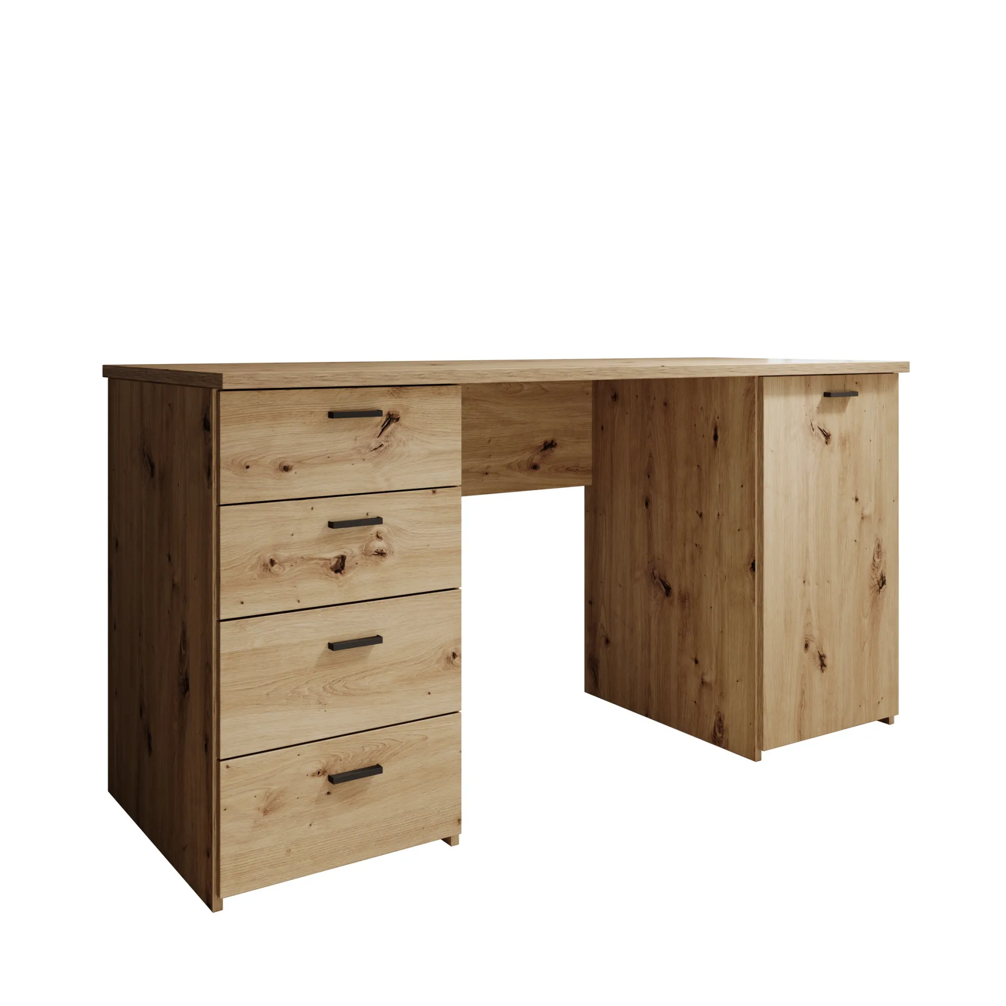 Glymp - Bureau - Eikenpatroon - 145x60x75 cm