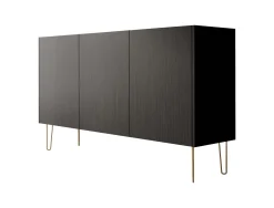 Hacienda - Dressoir - Zwart - 144x37x83 cm