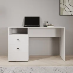 Haroa - Bureau - Wit - 127x51x77 cm
