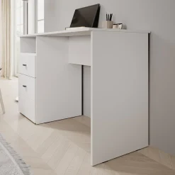 Haroa - Bureau - Wit - 127x51x77 cm