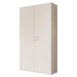 Havron - Kledingkast 2 deurs - Wit - 120x42x211 cm