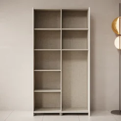 Helvar - Kledingkast met schuifdeuren - Wit - 100x39x191 cm