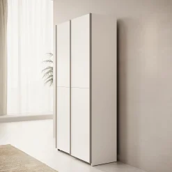 Helvar - Kledingkast met schuifdeuren - Wit - 100x39x191 cm