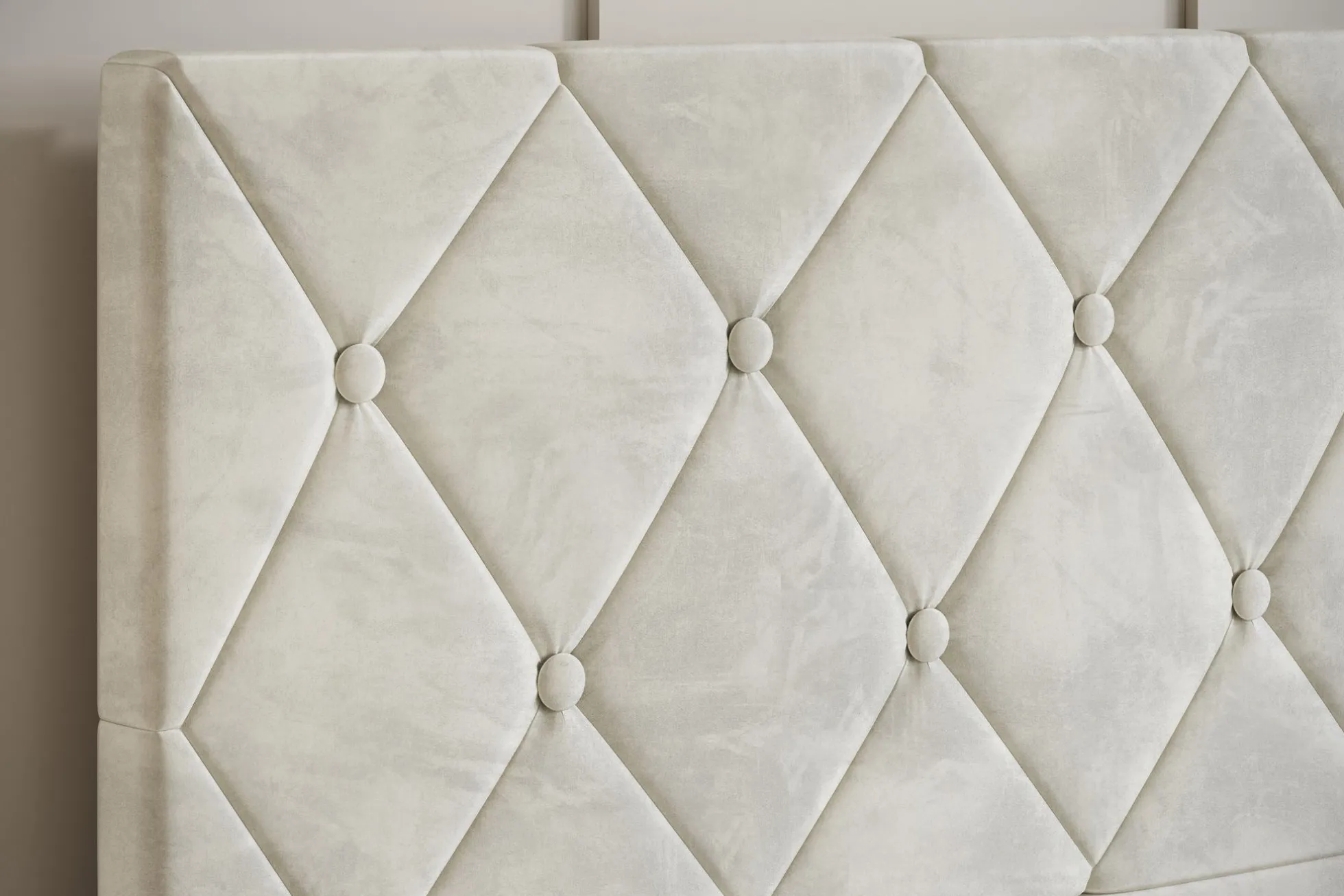 Hernandez - Tweepersoonsbed met opbergruimte - Beige - 140x200 cm