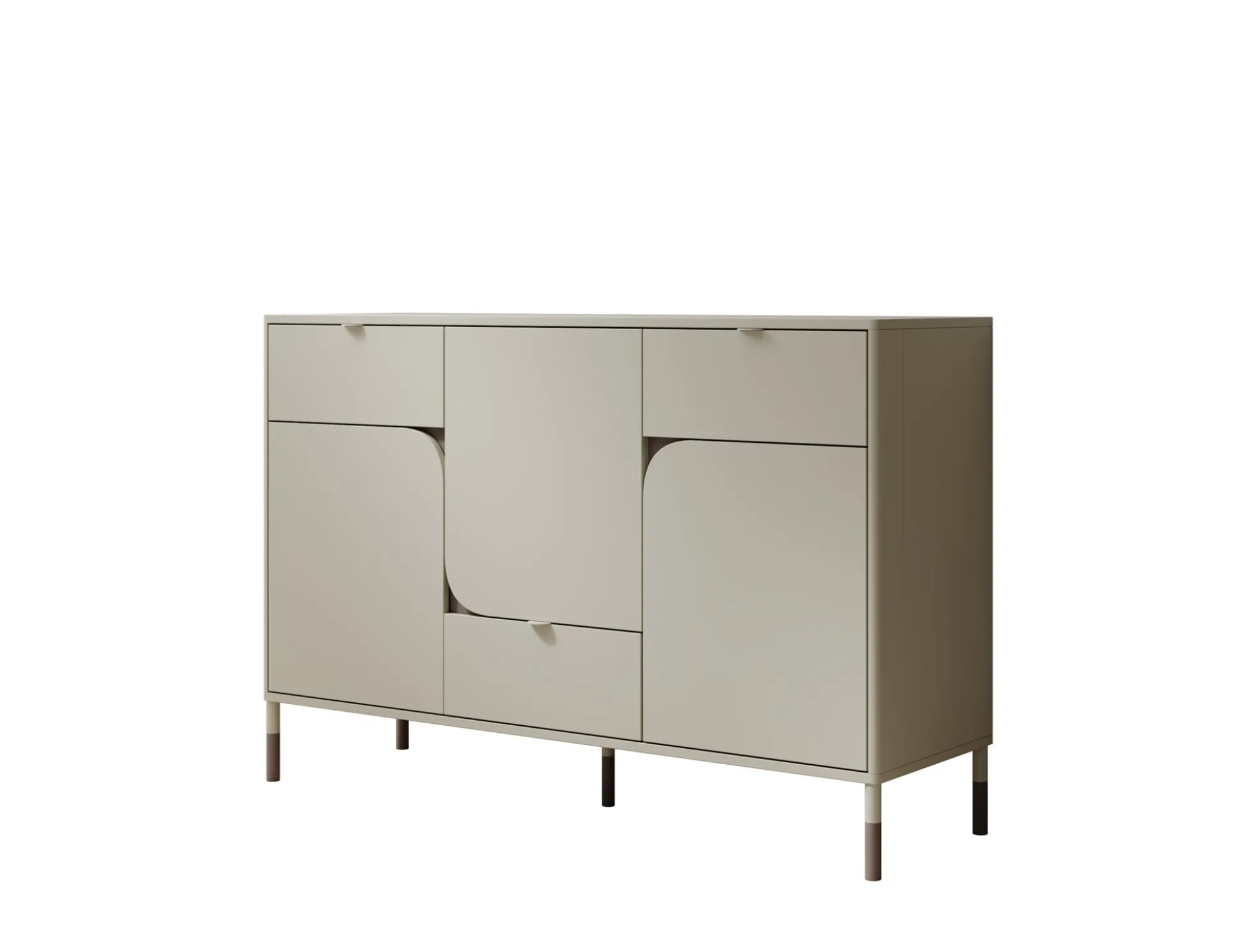 Hill - Dressoir - Beige - 130x40x87 cm