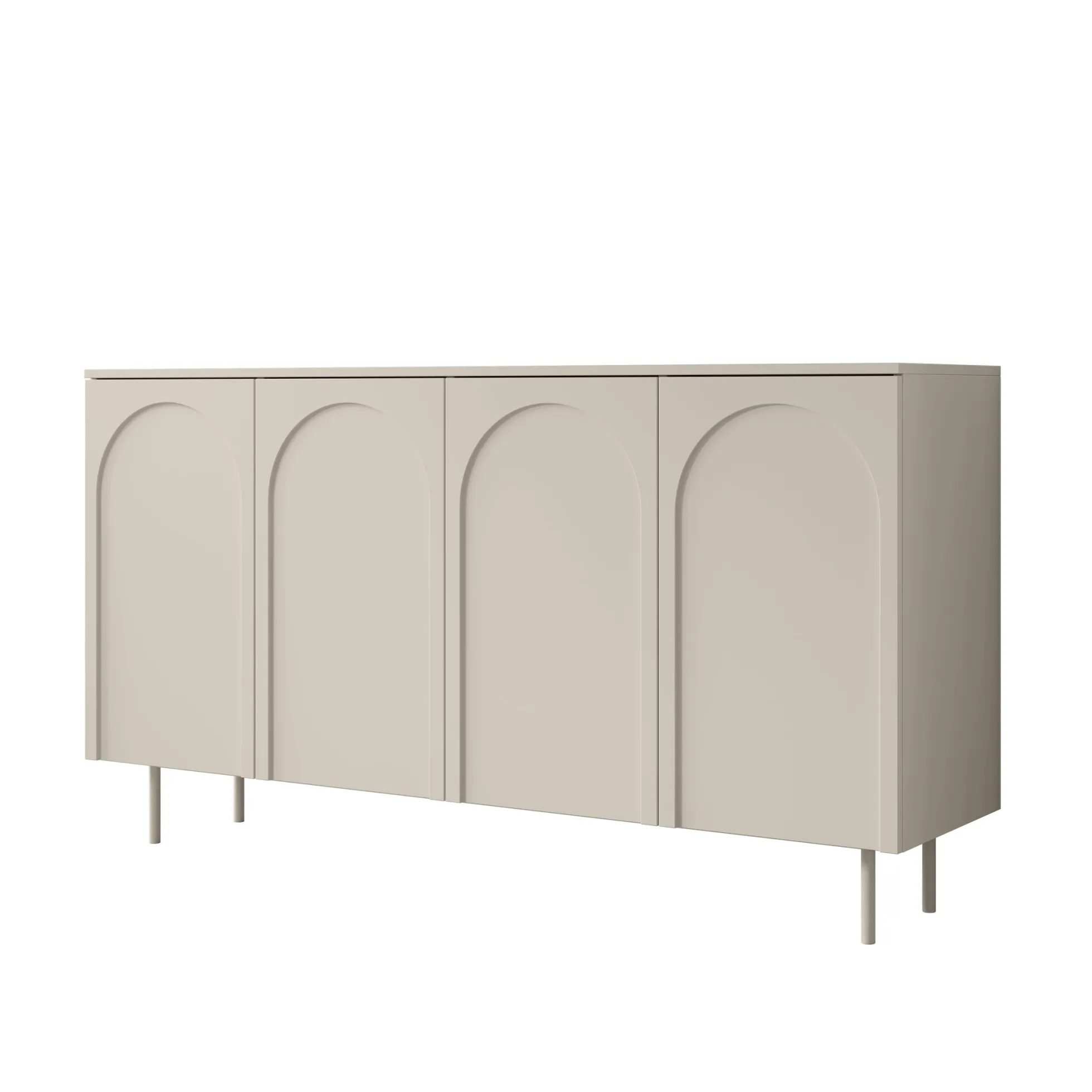 Hilo - Dressoir - Beige - 161x42x88 cm