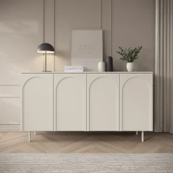 Hilo - Dressoir - Beige - 161x42x88 cm