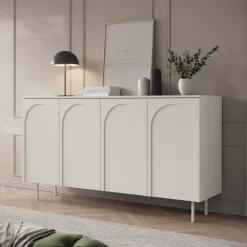 Hilo - Dressoir - Beige - 161x42x88 cm