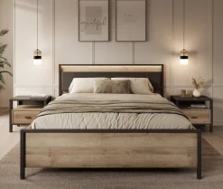 Honduras - Tweepersoonsbed - Eiken - 160x200 cm