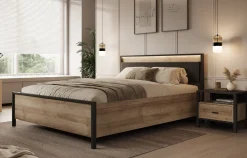 Honduras - Tweepersoonsbed - Eiken - 160x200 cm