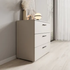 Isandro - Ladekast - Beige - 80x41x74 cm