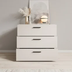 Isandro - Ladekast - Beige - 80x41x74 cm