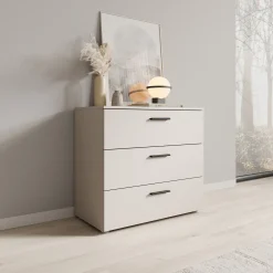 Isandro - Ladekast - Beige - 80x41x74 cm