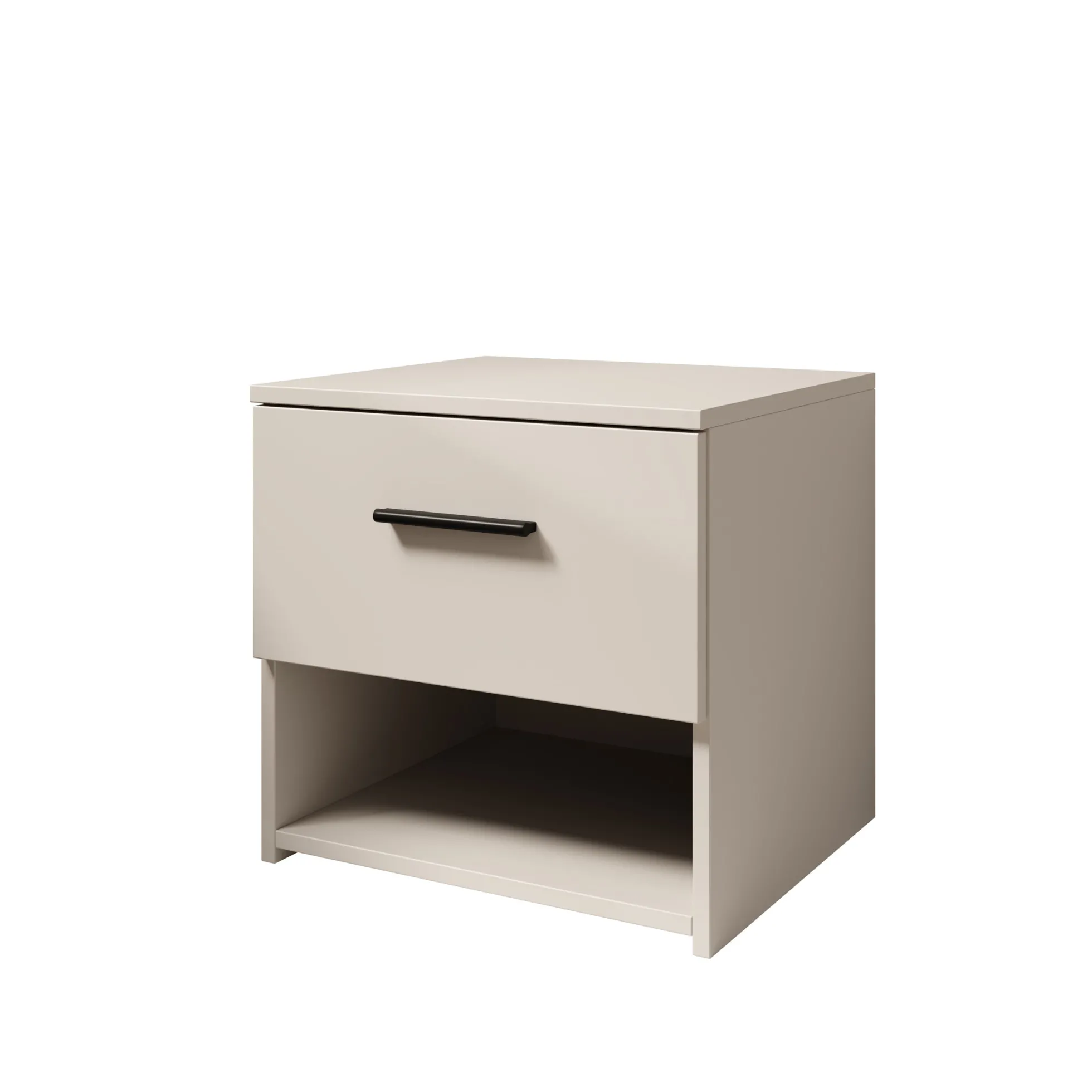 Isandro - Nachtkastje - Beige - 45x41x44 cm