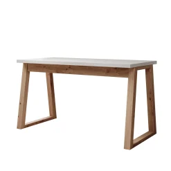 Ithaca - Bureau - Wit - 135x65 cm