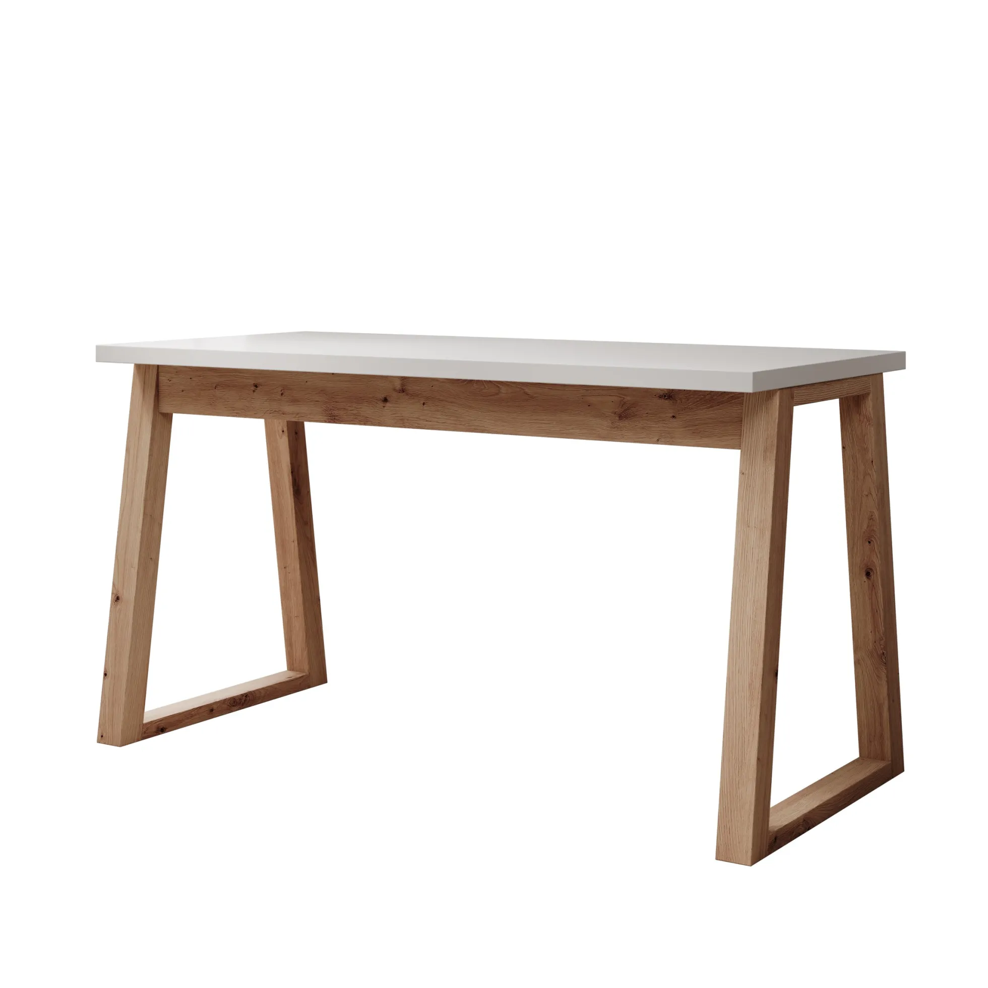 Ithaca - Bureau - Wit - 135x65 cm