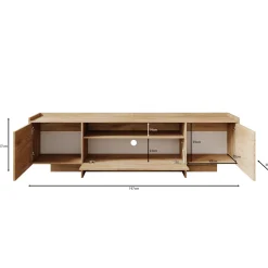 Jaxon - TV-Meubel - Donker eiken