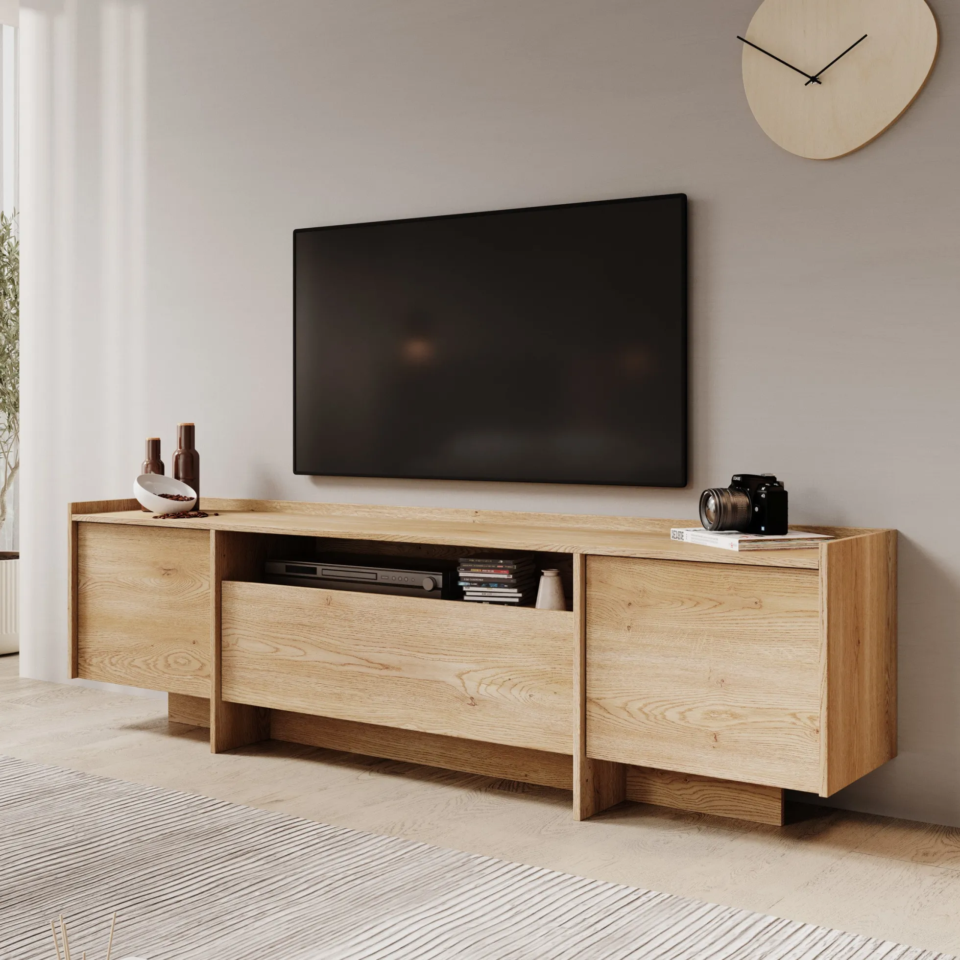 Jaxon - TV-Meubel - Eiken