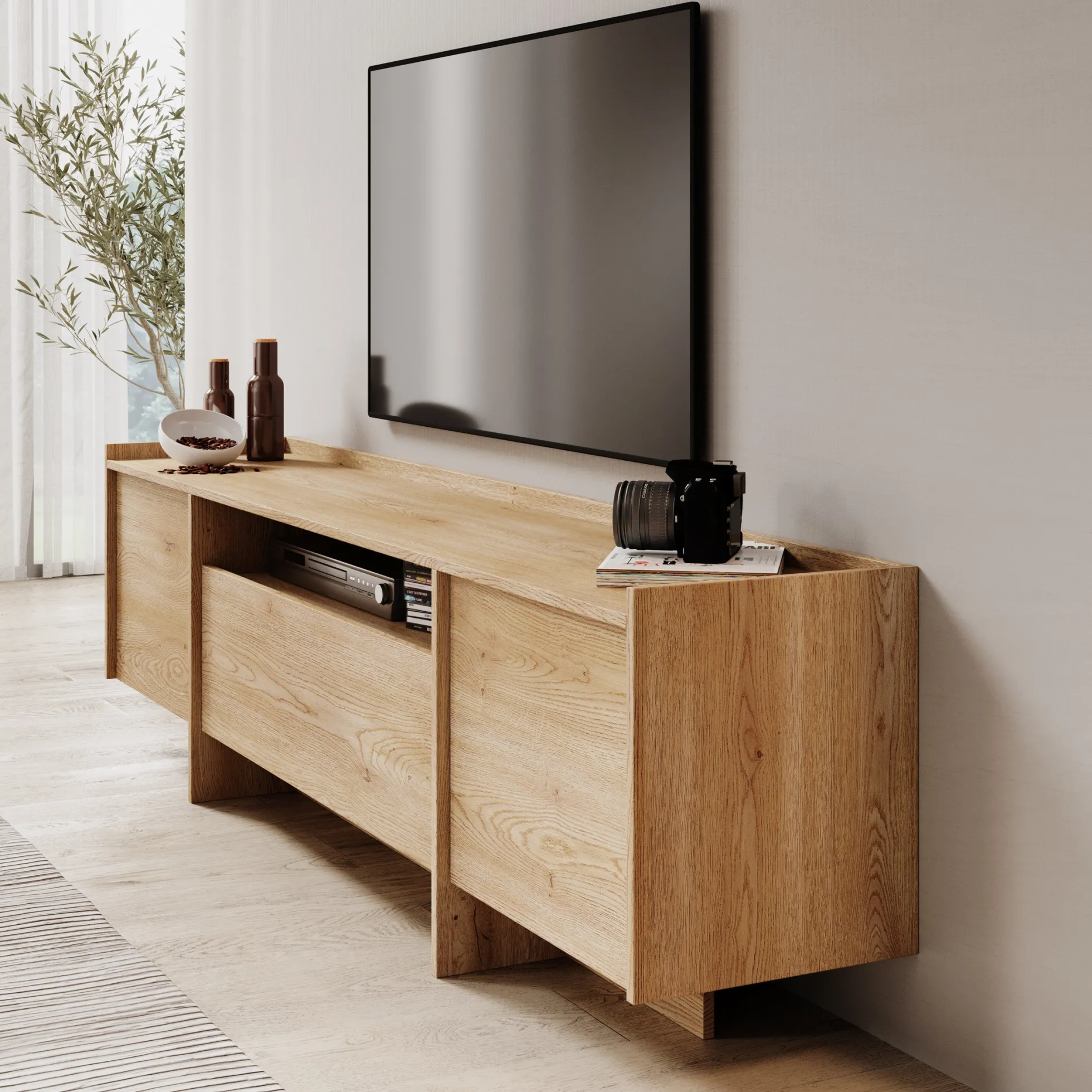 Jaxon - TV-Meubel - Eiken