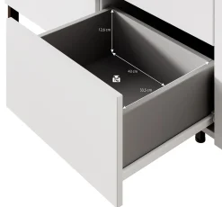 Jordy - Dressoir - Beige - 154x40x90 cm