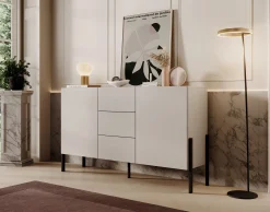 Jordy - Dressoir - Beige - 154x40x90 cm