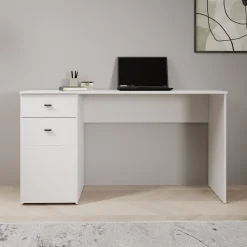 Kairo - Bureau - Wit - 140x50x77 cm