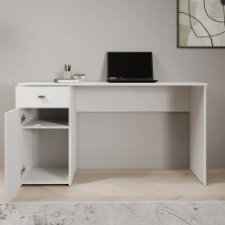 Kairo - Bureau - Wit - 140x50x77 cm
