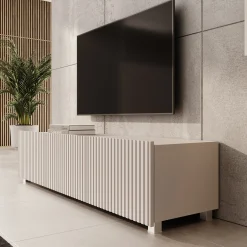 Kenderes - TV-Meubel - Beige - 150x41x38 cm