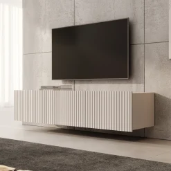 Kenderes - TV-Meubel - Beige - 150x41x38 cm