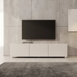 Kenderes - TV-Meubel - Beige - 150x41x38 cm