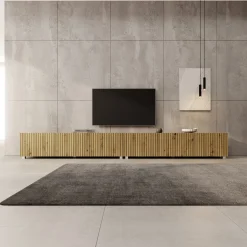 Kenderes - TV-Meubel - Eiken - 300x41x38 cm