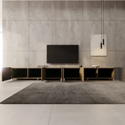 Kenderes - TV-Meubel - Eiken - 300x41x38 cm