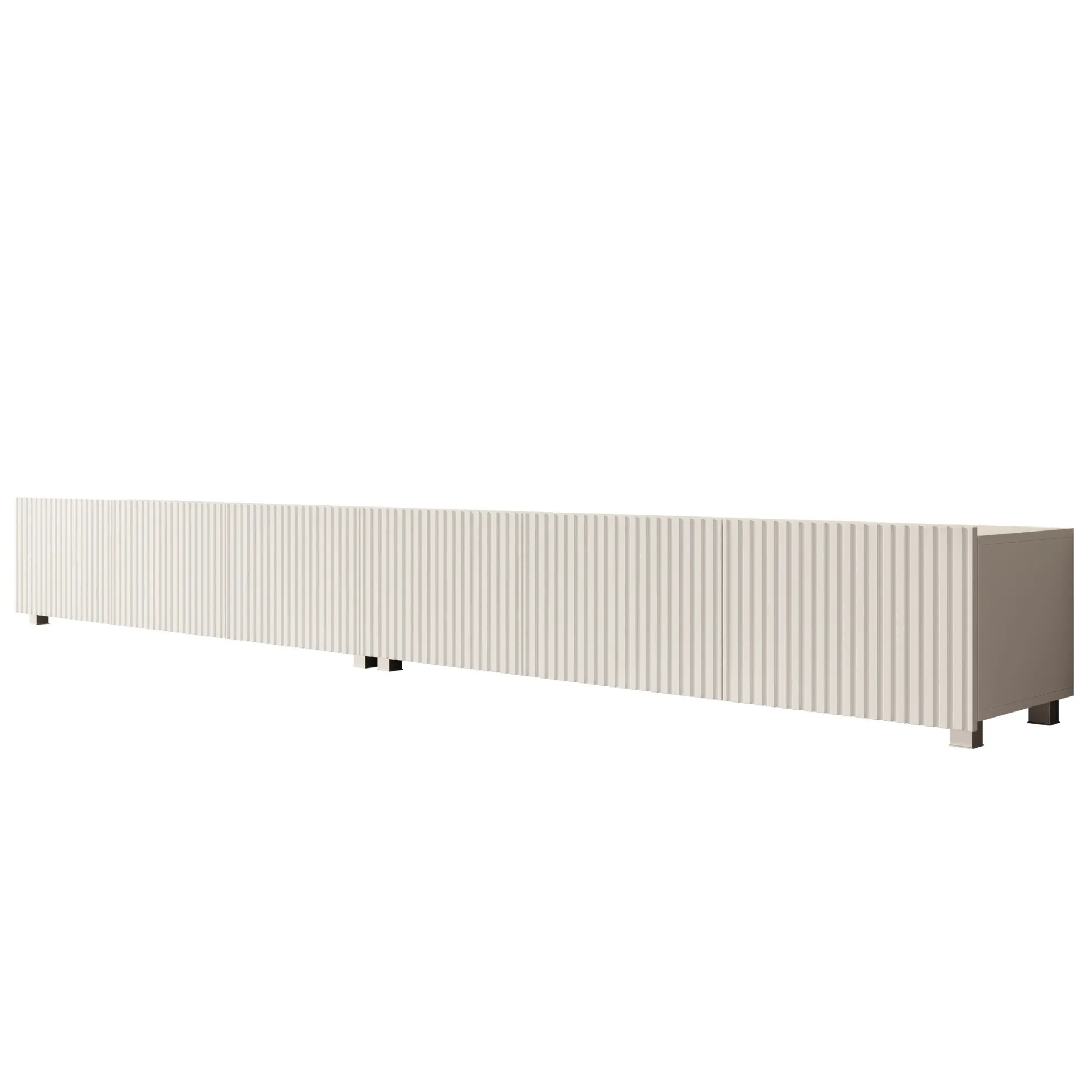 Kenderes - TV-Meubel - Wit - 300x41x38 cm