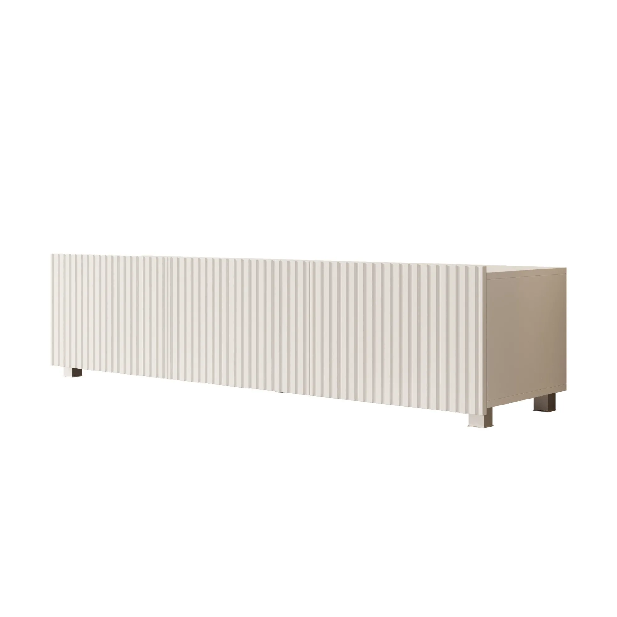 Kenderes - TV-Meubel - Wit - 150x41x38 cm