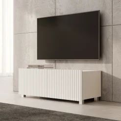 Kenderes - TV-Meubel - Wit - 100x41x38 cm
