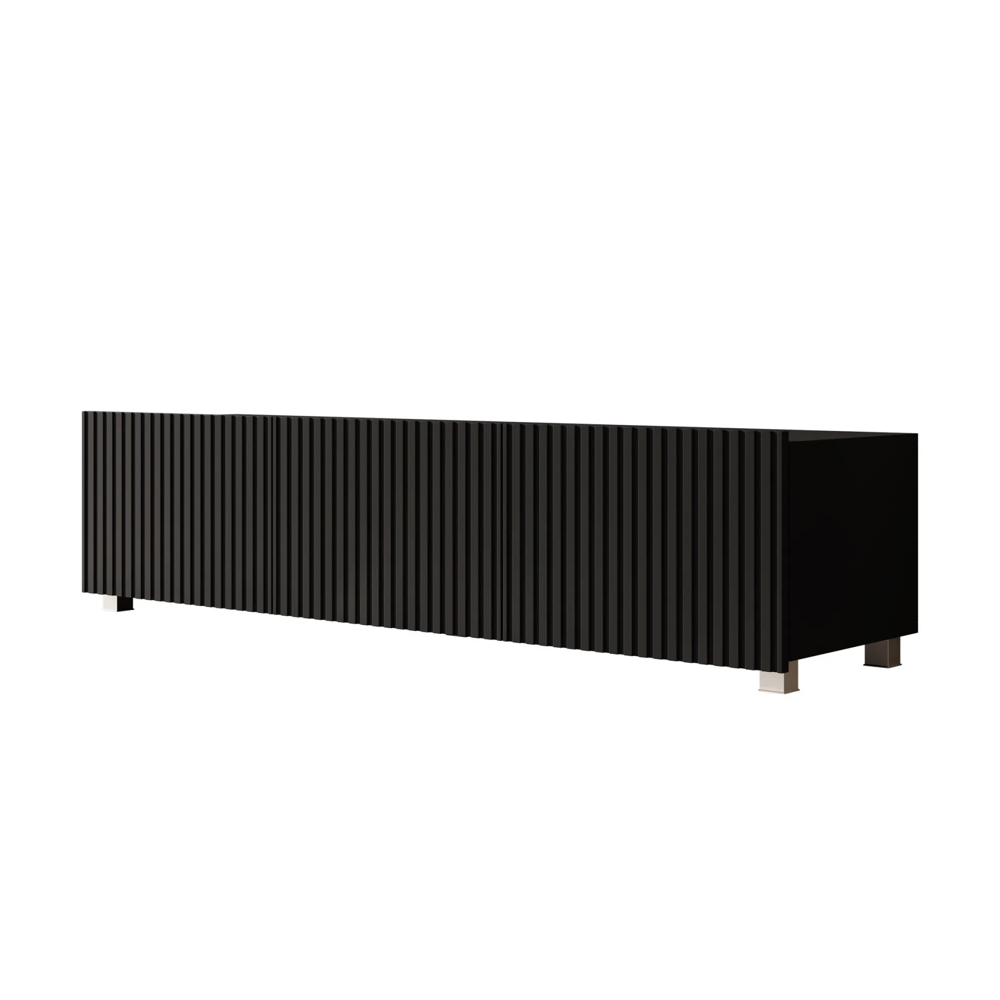 Kenderes - TV-Meubel - Zwart - 150x41x38 cm