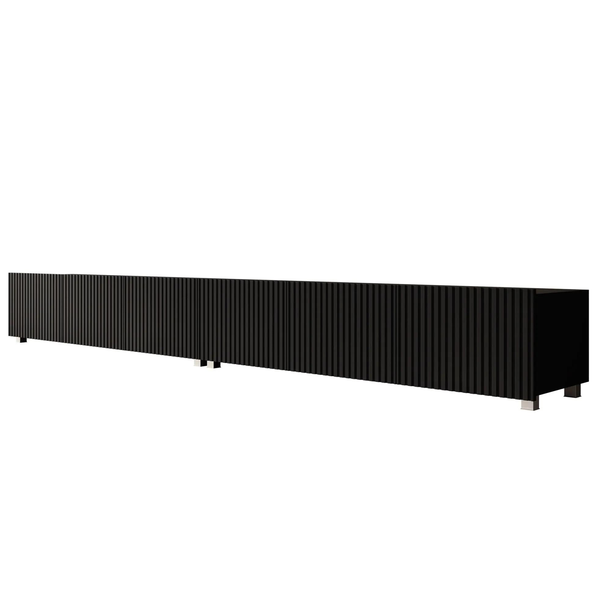 Kenderes - TV-Meubel - Zwart - 300x41x38 cm
